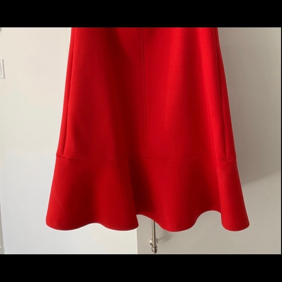 Luisa Spagnoli red wool blend dress - Picture 8 of 8